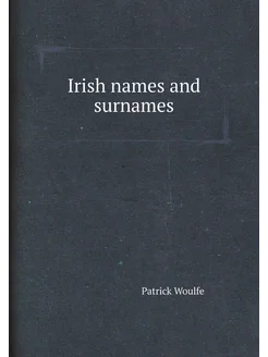 Irish names and surnames