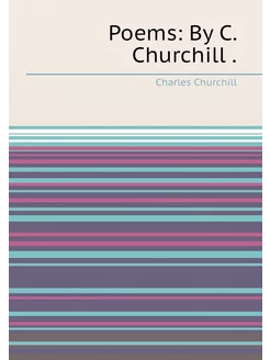 Poems By C. Churchill