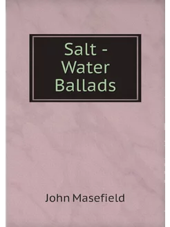 Salt - Water Ballads