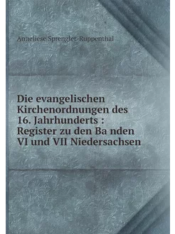 Die evangelischen Kirchenordnungen de