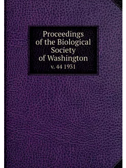 Proceedings of the Biological Society