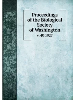 Proceedings of the Biological Society