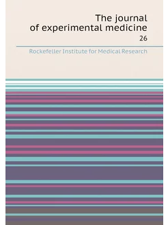 The journal of experimental medicine. 26