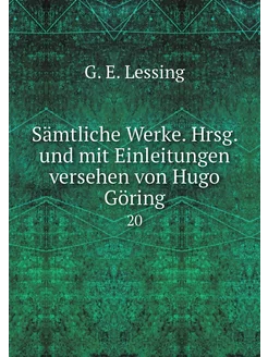 Sämtliche Werke. Hrsg. und mit Einlei