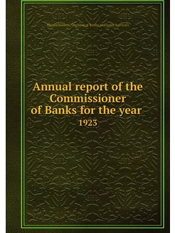 Annual report of the Commissioner of