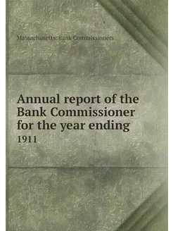 Annual report of the Bank Commissione