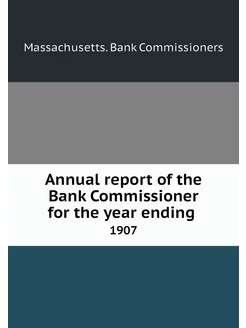 Annual report of the Bank Commissione