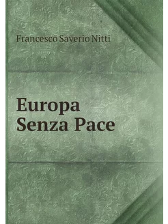 Europa Senza Pace