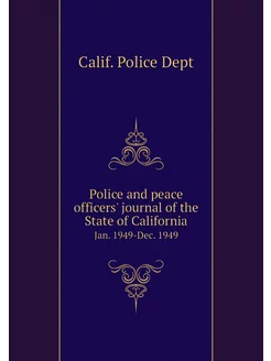 Police and peace officers' journal of