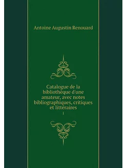 Catalogue de la bibliothèque d'une am