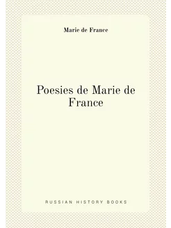 Poesies de Marie de France