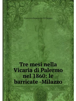 Tre mesi nella Vicaria di Palermo nel