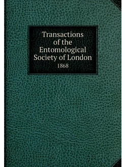 Transactions of the Entomological Soc