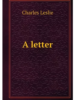 A letter