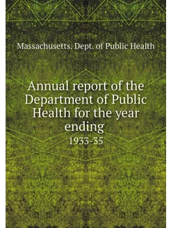 Annual report of the Department of Pu