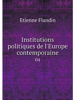 Institutions politiques de l'Europe c