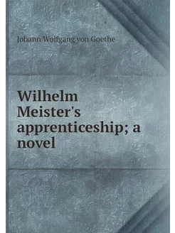 Wilhelm Meister's apprenticeship a n