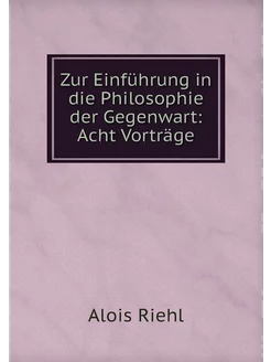 Zur Einführung in die Philosophie der