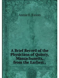 A Brief Record of the Physicians of Q