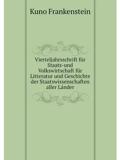 Vierteljahrsschrift für Staats-und Vo