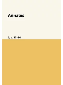 Annales. 2 v. 23-24