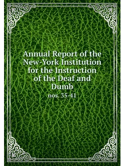 Annual Report of the New-York Institu