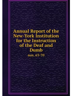 Annual Report of the New-York Institu