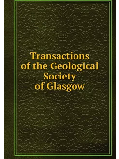 Transactions of the Geological Societ