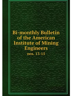 Bi-monthly Bulletin of the American I