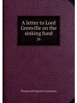 A letter to Lord Grenville on the sin