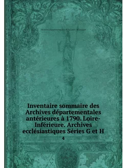 Inventaire sommaire des Archives dépa