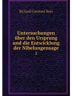 Untersuchungen über den Ursprung und