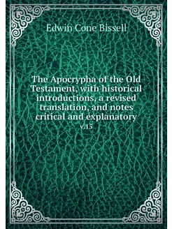 The Apocrypha of the Old Testament, w