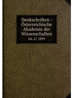 Denkschriften - Österreichische Akade