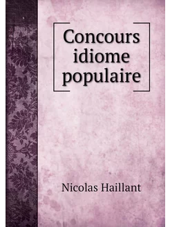 Concours idiome populaire