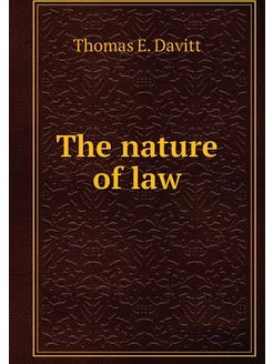 The nature of law