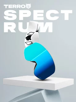 Маска горнолыжная SPECTRUM White-Blue