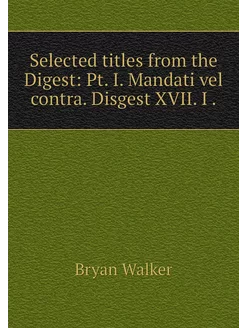 Selected titles from the Digest Pt