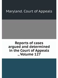 Reports of cases argued and determine