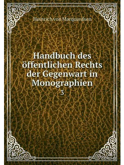 Handbuch des öffentlichen Rechts der