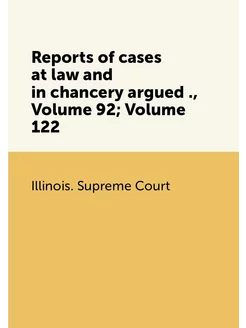 Reports of cases at law and in chance