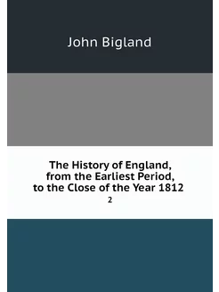 The History of England, from the Earl