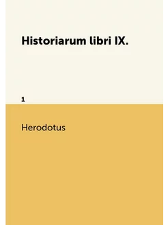 Historiarum libri IX. 1