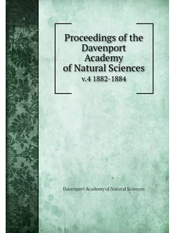 Proceedings of the Davenport Academy