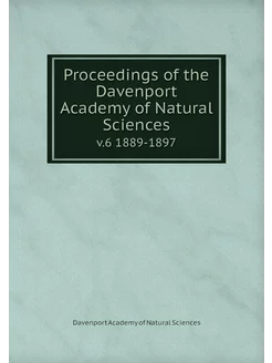 Proceedings of the Davenport Academy