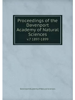 Proceedings of the Davenport Academy