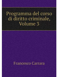 Programma del corso di diritto crimin