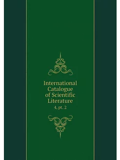 International Catalogue of Scientific