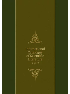 International Catalogue of Scientific