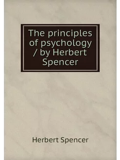 The principles of psychology by Her